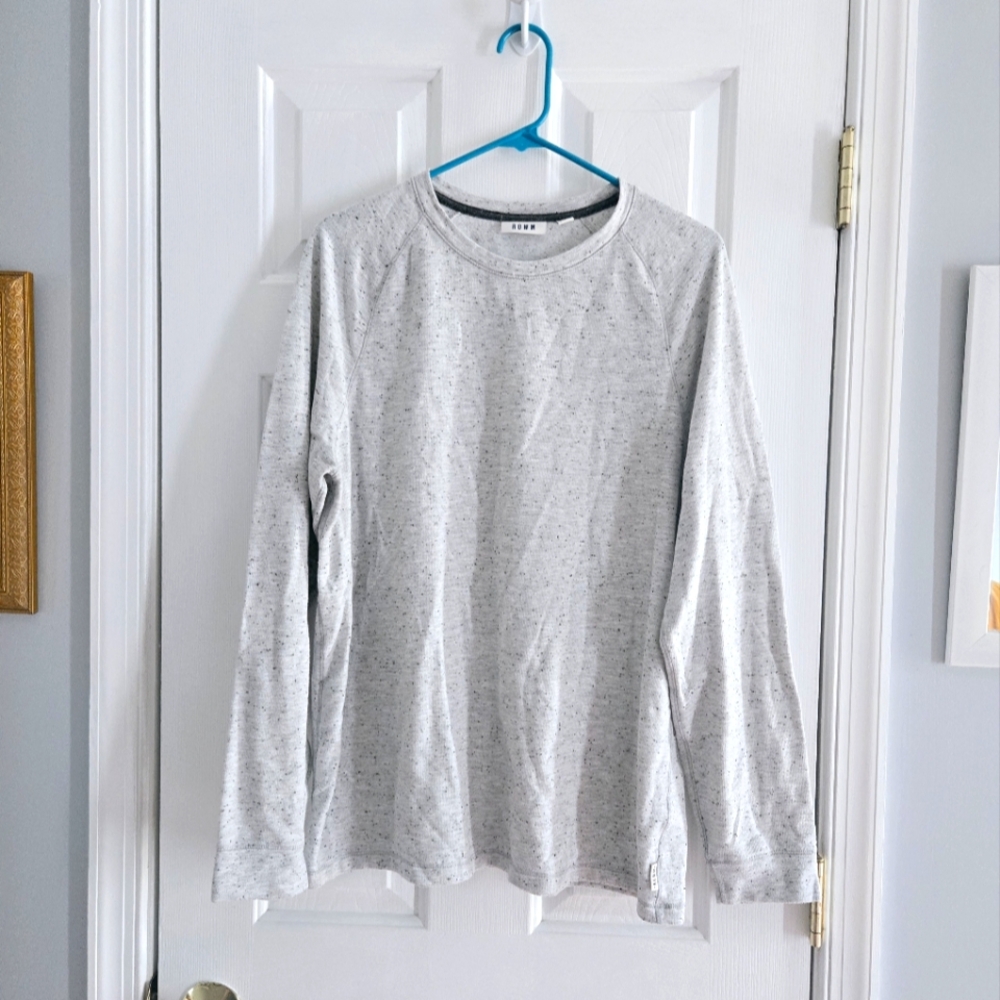 Rowm Large Gray Long Sleeve Shirt